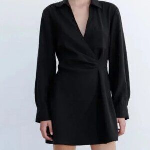 Zara | Wrap Mini Dress M